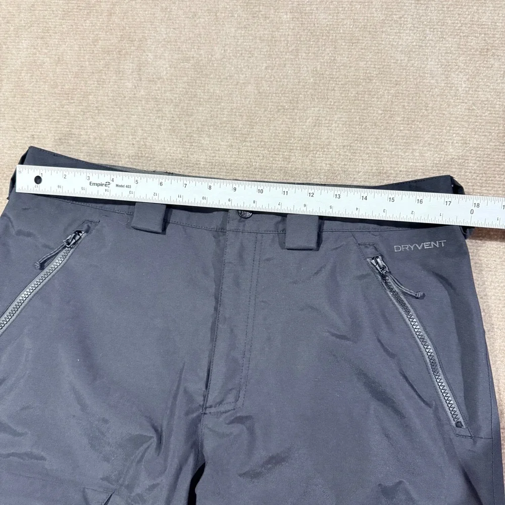 The North Face‎ DryVent Snow Pants Mens M Gray Waterproof Ski Snowboard NF0A3LVH